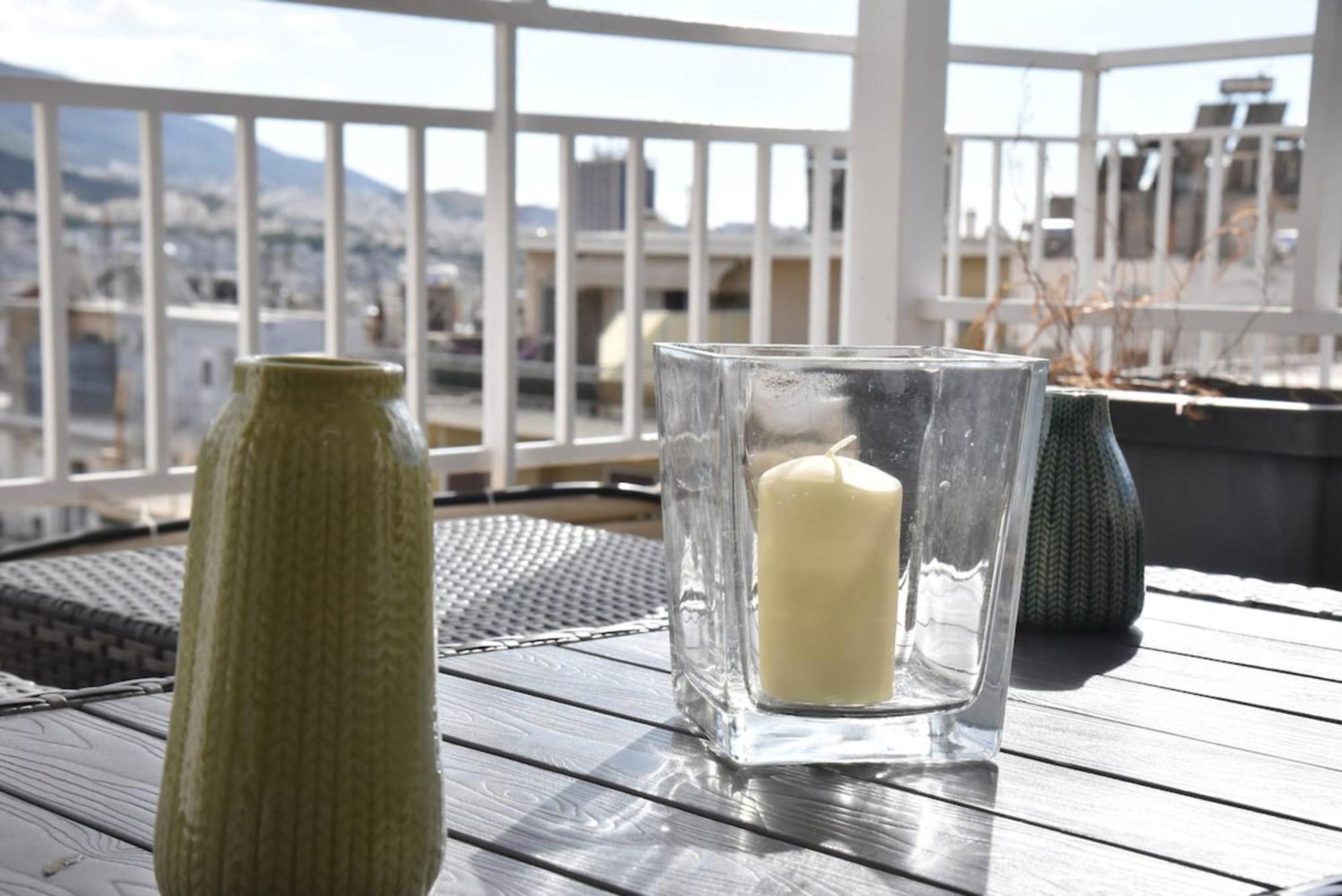 Tiny Rooftop Apartment Атина Екстериор снимка