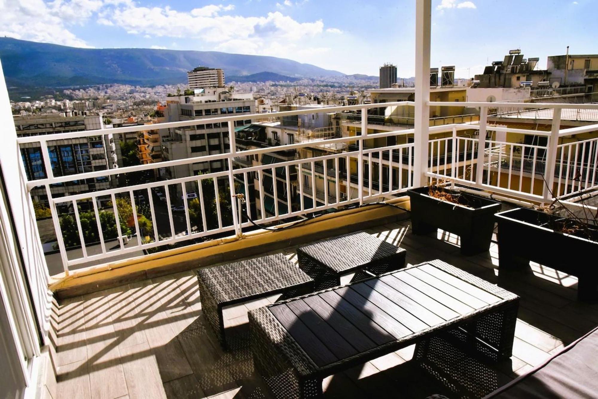 Tiny Rooftop Apartment Атина Екстериор снимка